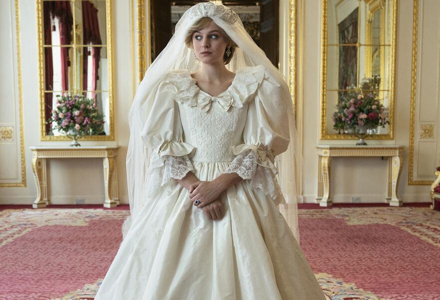 Diana as a bride